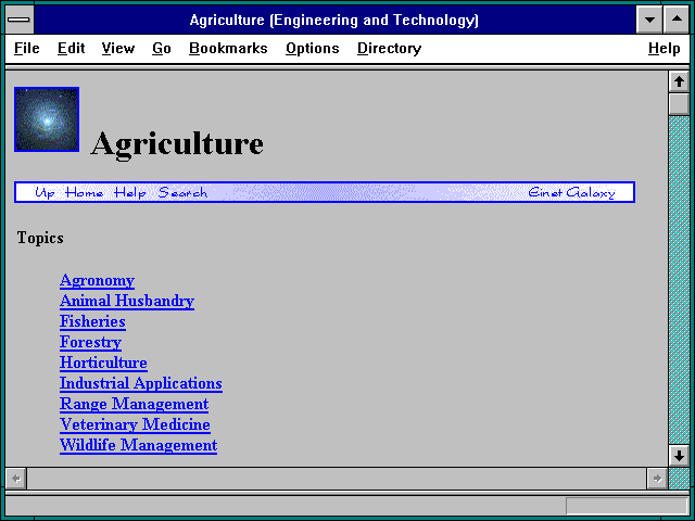 Screenshot of Agriculture (Engineering and Technology)