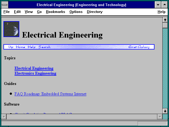 Screenshot of Electrical Engineering (Engineering and Technology)