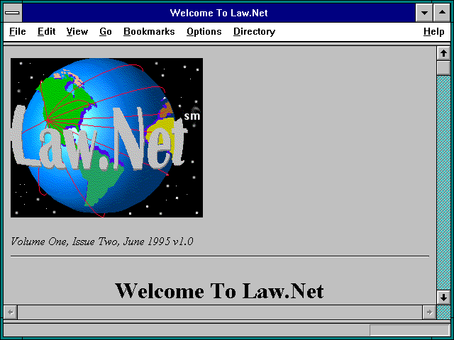 Screenshot of Welcome To Law.Net