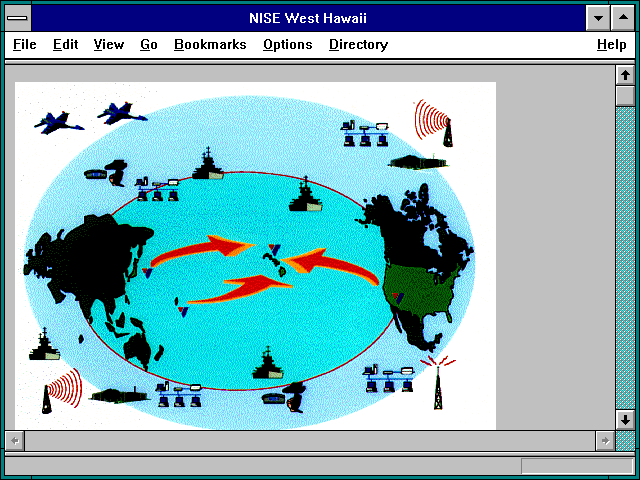Screenshot of NISE West Hawaii
