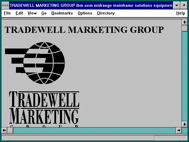 Screenshot of ARKETING GROUP ibm oem midrange mainframe solutions equipment service