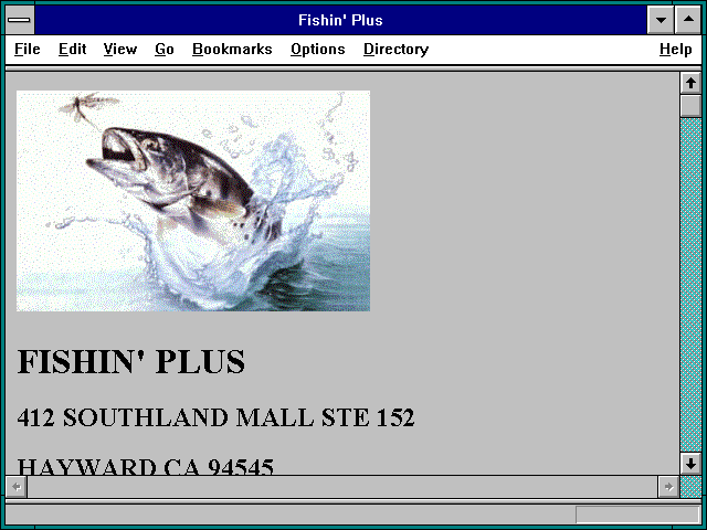 Screenshot of Fishin' Plus