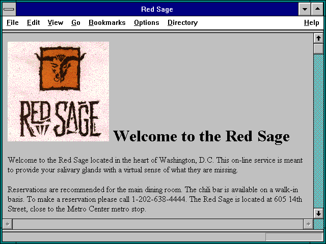 Screenshot of Red Sage