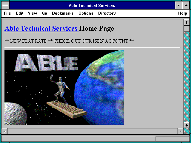 Screenshot of Able Technical Services
