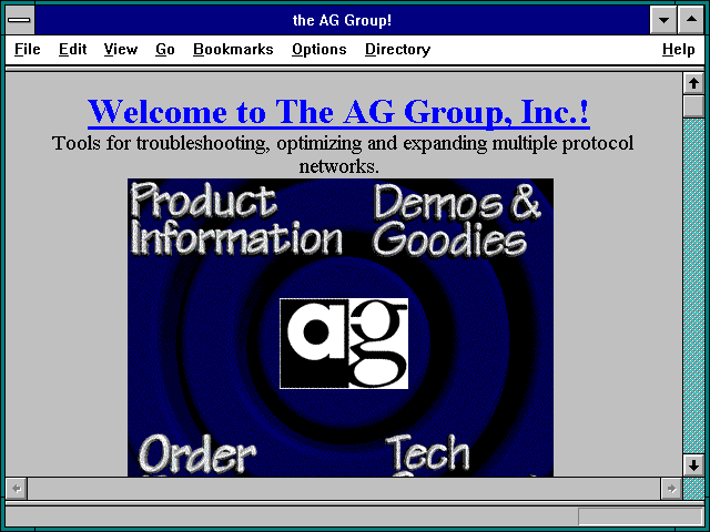 Screenshot of AG Group, Inc.