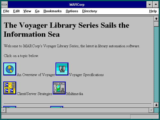 Screenshot of MARCorp