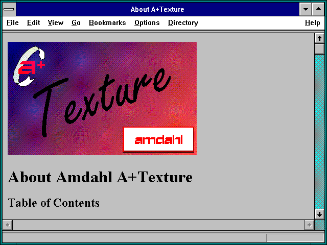 Screenshot of About A+Texture