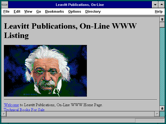 Screenshot of ications On-Line
