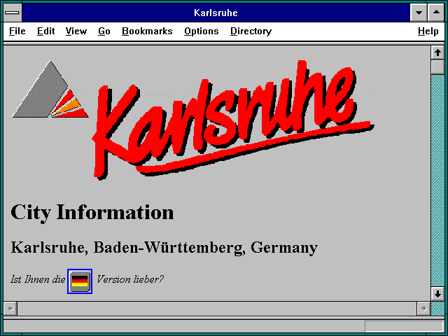 Screenshot of Karlsruhe