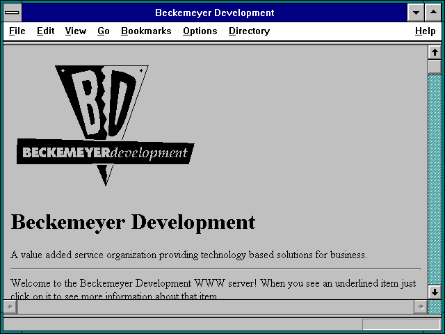 Screenshot of Beckemeyer Development