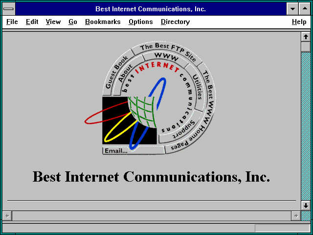 Screenshot of Best Internet Communications, Inc.