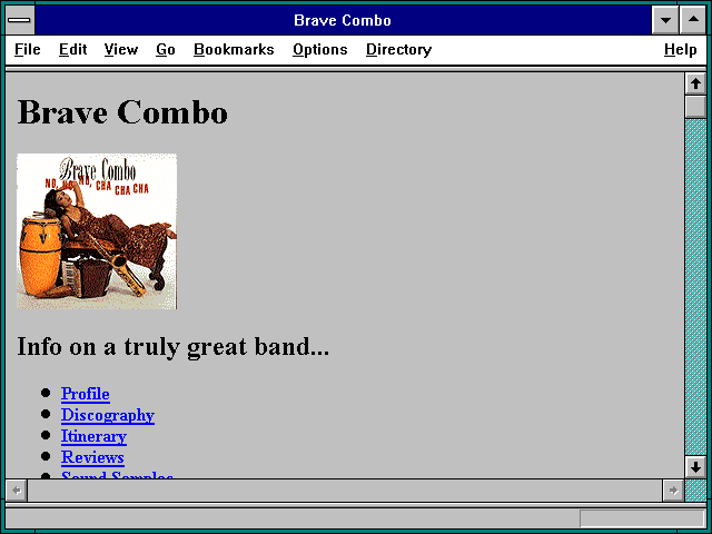 Screenshot of Brave Combo