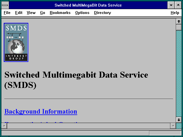 Screenshot of Switched MultiMegaBit Data Service