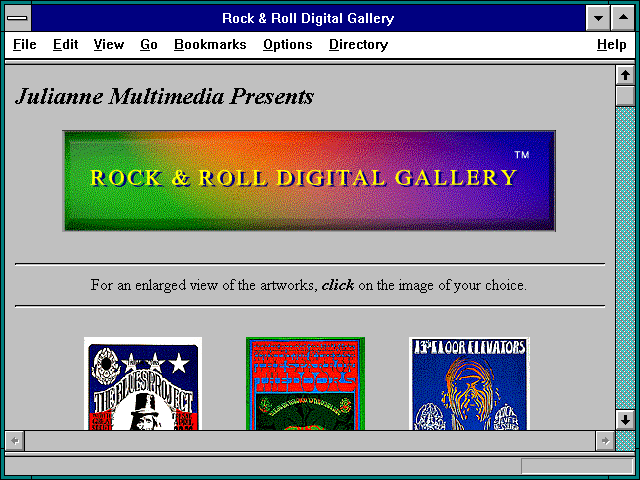 Screenshot of Adams, Art