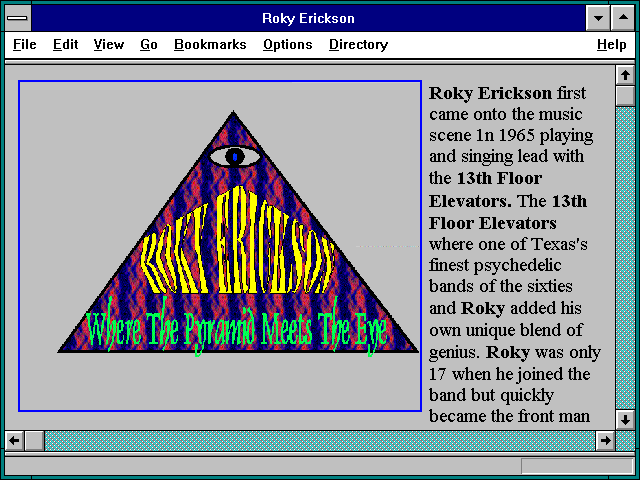 Screenshot of Roky Erickson