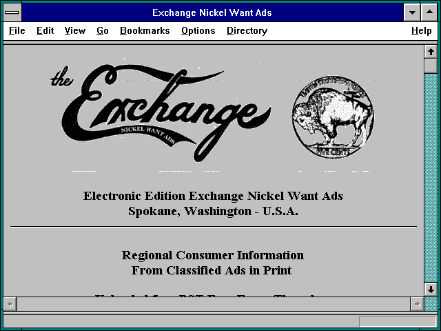 Screenshot of Exchange and Nickel's Worth