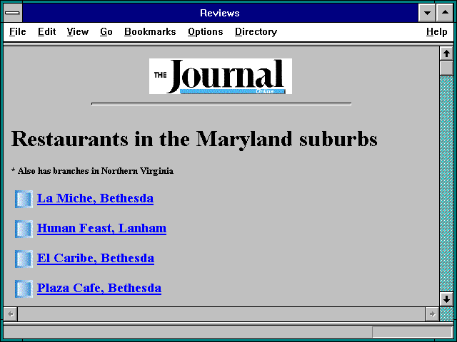 Screenshot of Reviews