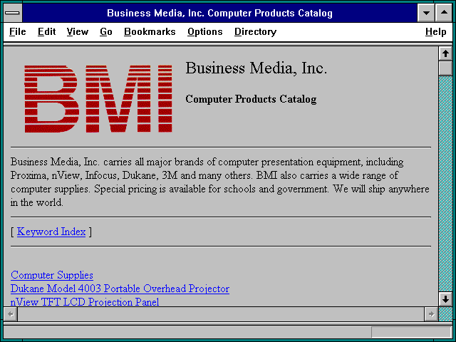 Screenshot of ISDN Systems Corporation