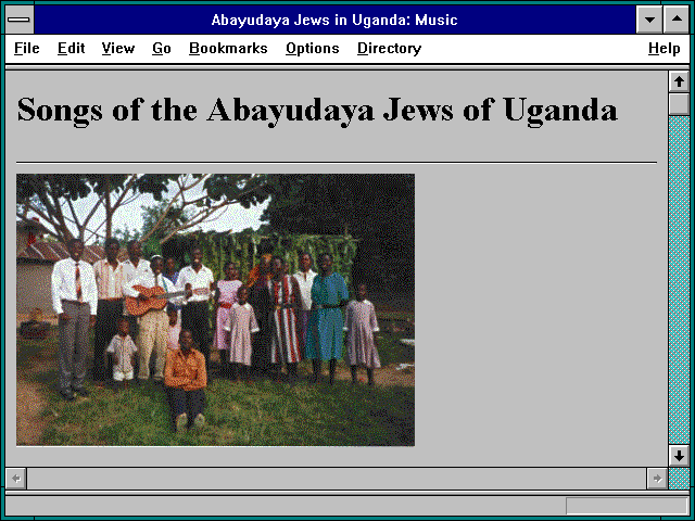 Screenshot of Abayudaya Jews in Uganda: Music