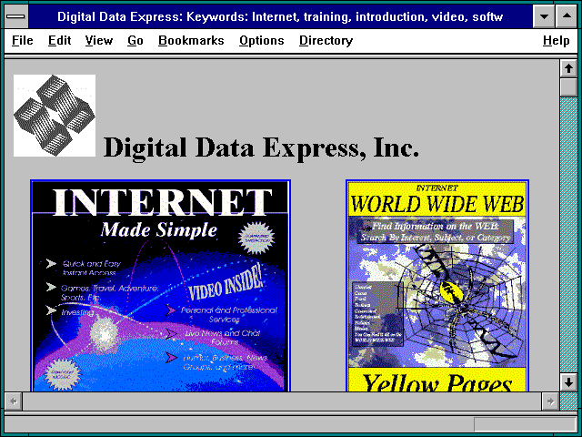 Screenshot of Digital Data Express