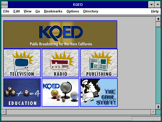 Screenshot of KQED - 88.5 FM - San Francisco, CA.