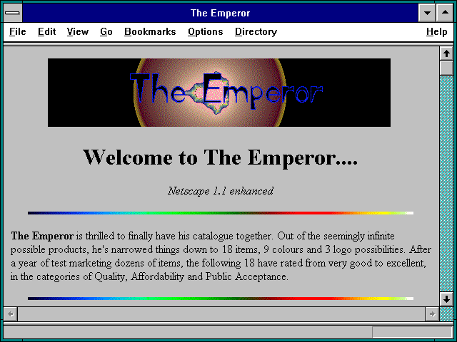 Screenshot of The Emperor