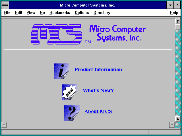 Screenshot of Micro Computer Systems Inc.