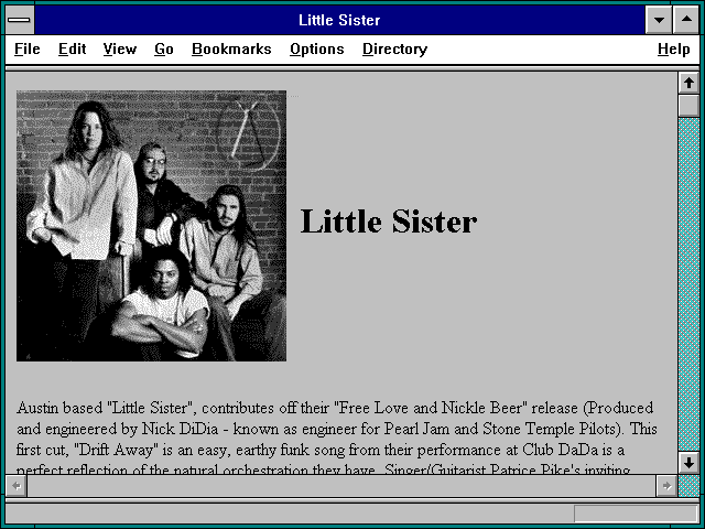 Screenshot of Little Sister