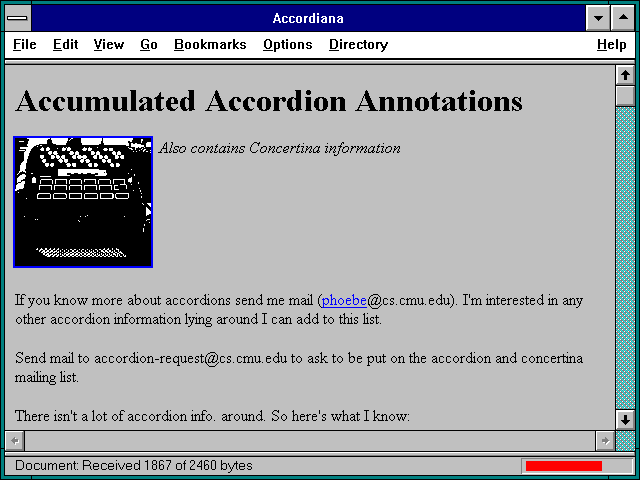 Screenshot of Accordiana