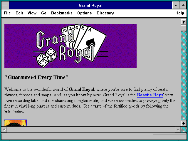 Screenshot of Grand Royal