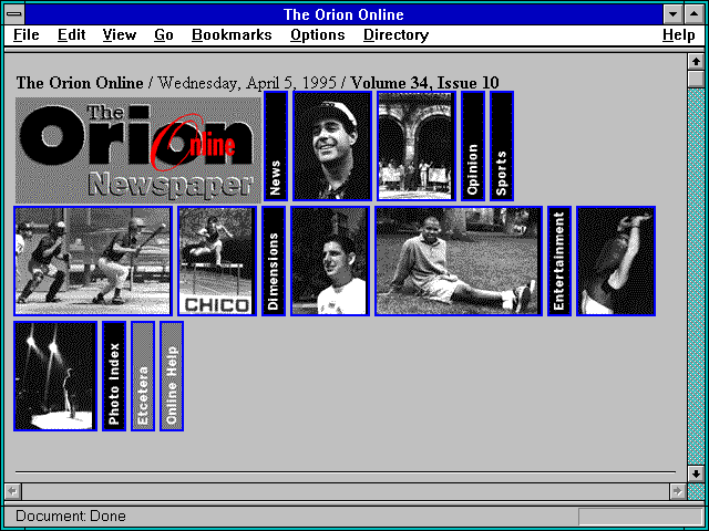 Screenshot of The Orion Online