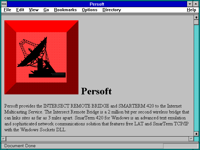 Screenshot of Persoft