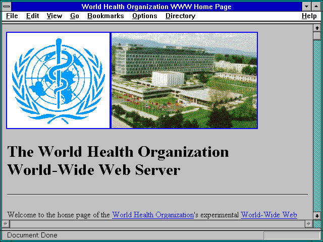 Screenshot of WHO Global Tuberculosis Page [.pdf]