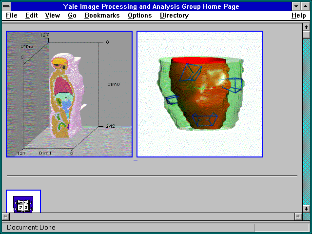 Screenshot of America3 Home Page