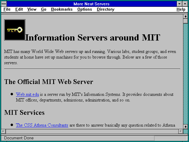 Screenshot of More Neat Servers