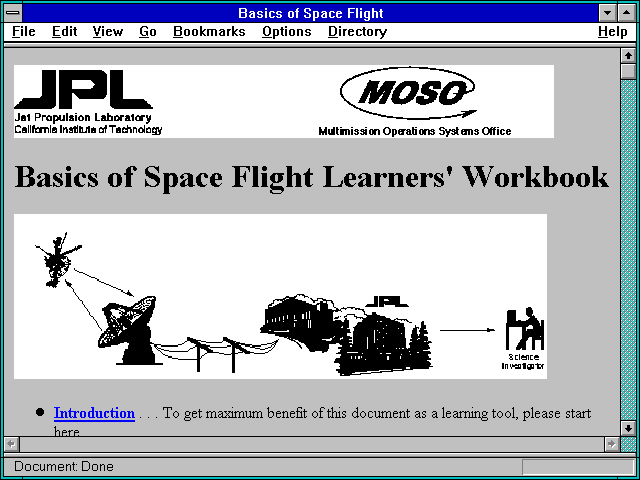 Screenshot of Basics of Space Flight