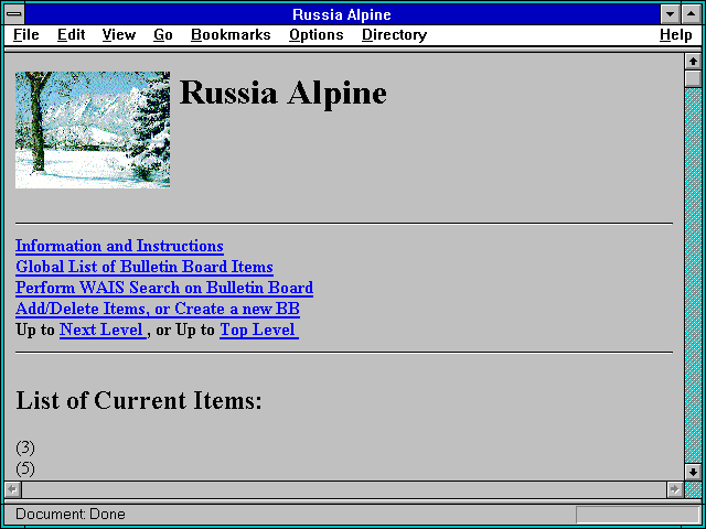 Screenshot of Russia Alpine