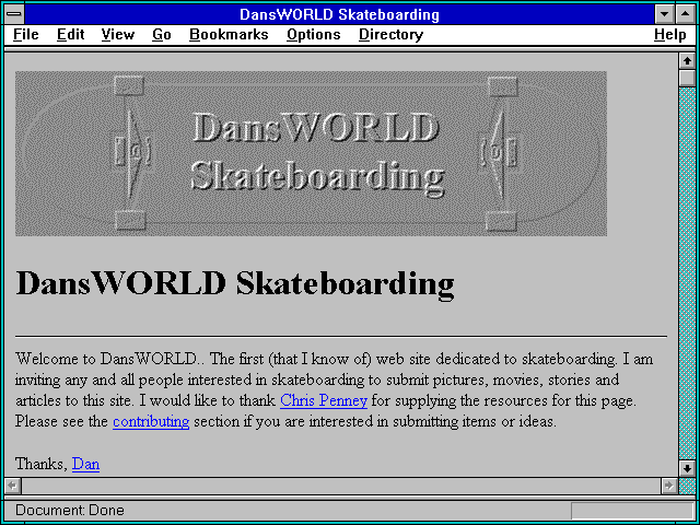 Screenshot of DansWORLD Skateboarding