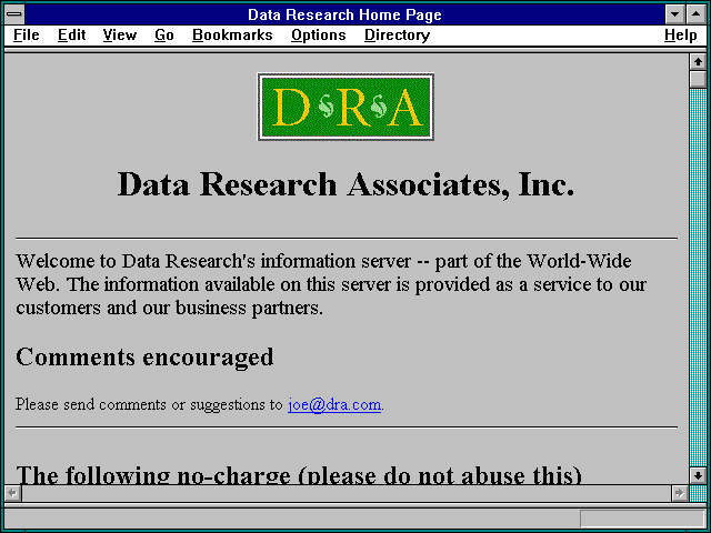 Screenshot of Data research via the Library of Congress