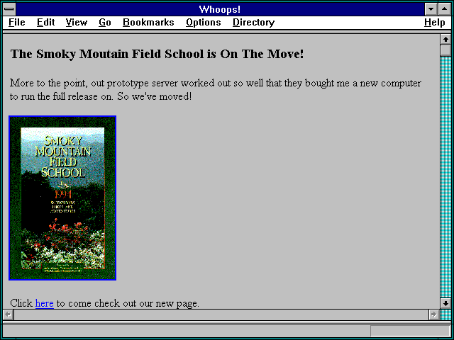 Screenshot of The University of Tennessee Division of Continuing Education -- Home Page