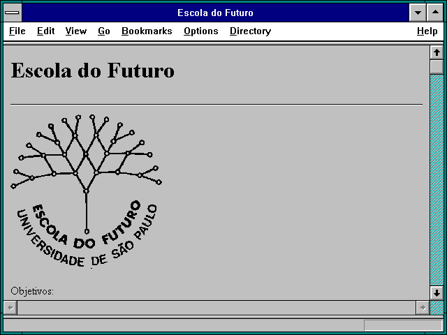 Screenshot of Escola do Futuro