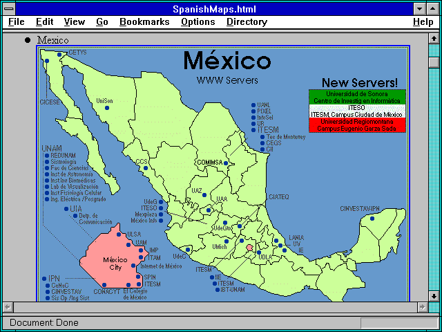 Screenshot of SpanishMaps.html