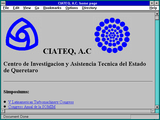 Screenshot of Centro de Investigacion y Asistencia Tecnica del Estado Queretaro