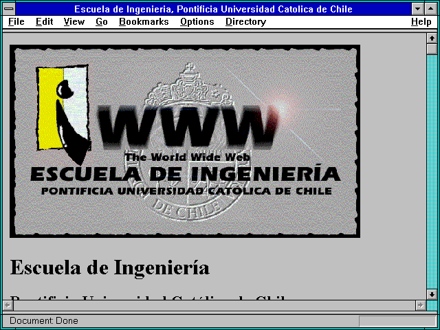 Screenshot of Escuela de Ingenieria Pontificia Universidad Catolica de Chile