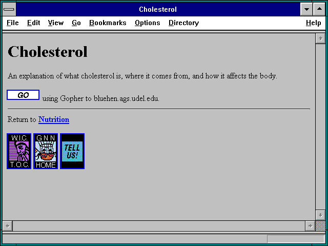 Screenshot of Cholesterol