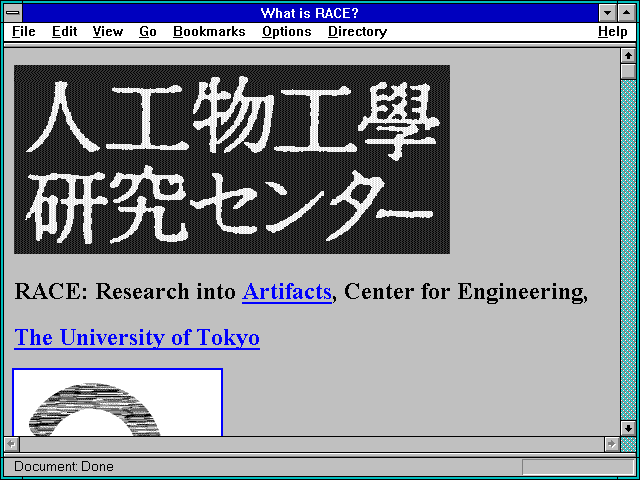 Screenshot of What is RACE?