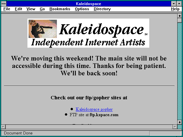 Screenshot of Art Gallery (Kaleidoscope)