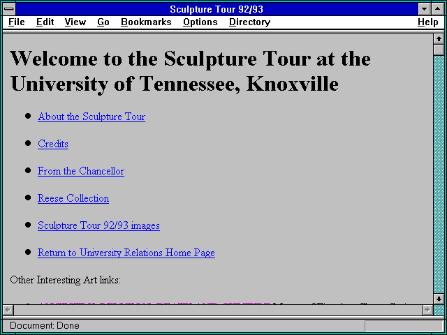 Screenshot of Science Bytes