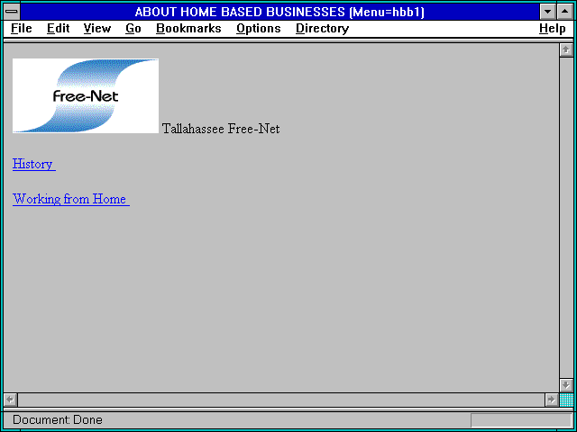 Screenshot of ABOUT HOME BASED BUSINESSES