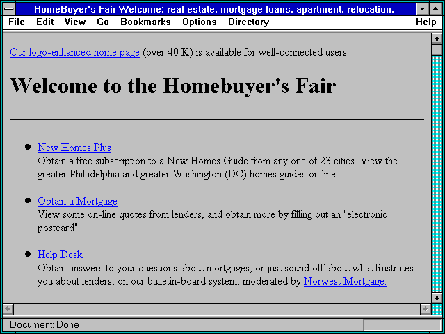 Screenshot of lcome: real estate mortgage loans apartment relocation new homes